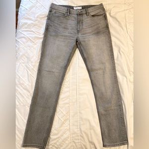 NWOT Topman Stretch Skinny Jeans W32xL32 GREY 32x32